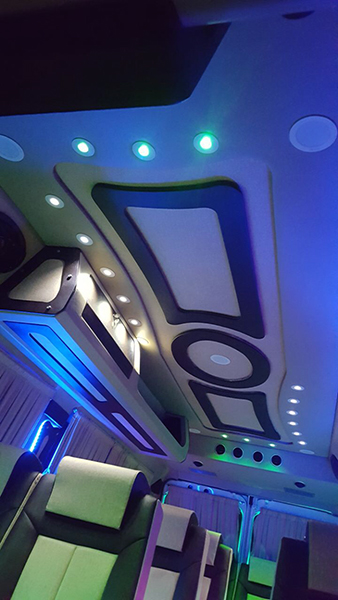 Vehicle interior seating