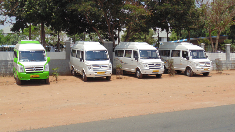 Karthik Travels vehicle