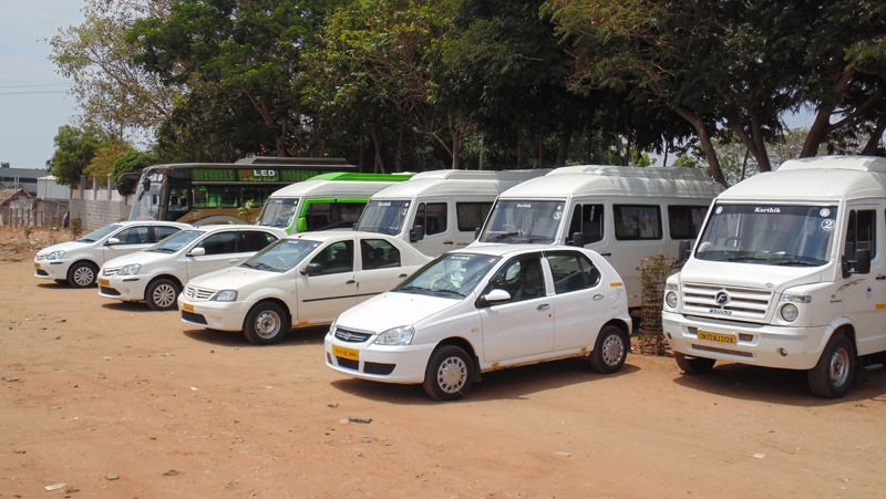 Karthik Travels fleet vehicle