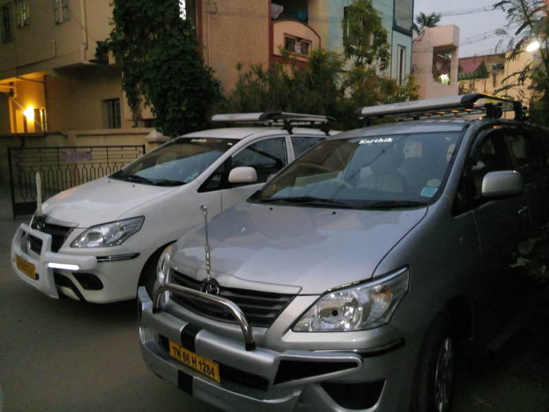 Karthik Travels tourist vehicle