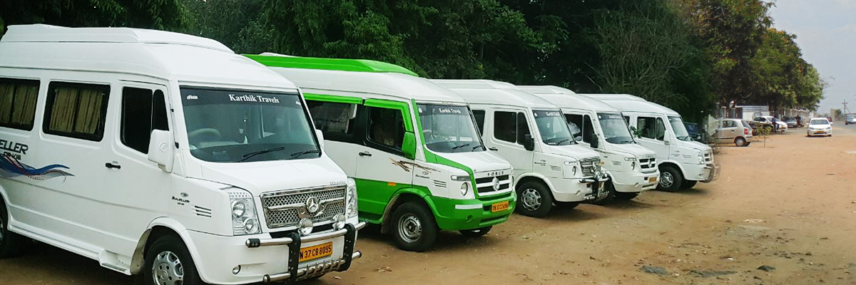Karthik Travels line of tempo travellers